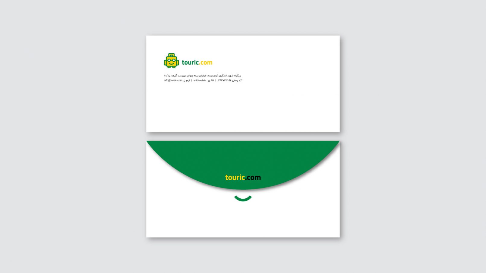 هویت بصری برند توریک