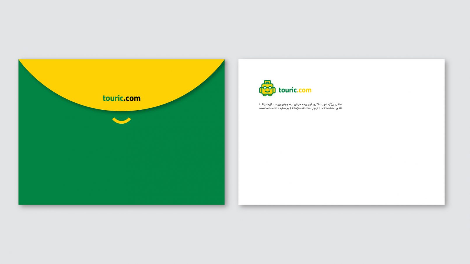 هویت بصری برند توریک