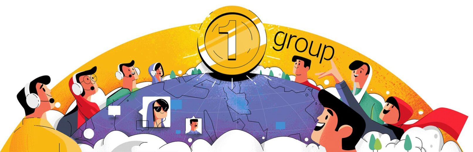 گرافیک محیطی دفتر علی‌بابا در گرگان